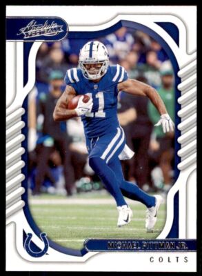 2022 PANINI ABSOLUTE* MICHAEL PITTMAN JR. INDIANAPOLIS COLTS #30