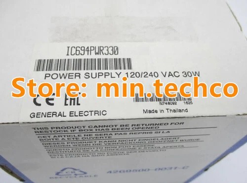 New Factory Sealed GE IC694PWR330 Fanuc Power Supply Module IC694PWR330 - Picture 1 of 3