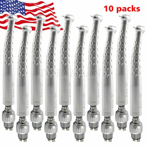YABANGBANG Dental Fast High Speed Handpiece + 4 Hole Quick Coupling USA - Picture 3 of 18