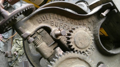 Antica pressa per trapano a mano Buffalo Forge Co. n. 614 - Foto 6 di 8