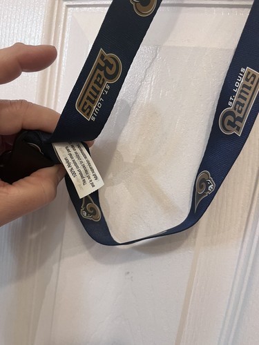 Vintage NFL St Louis Rams Football Breakaway Schlüsselband NFL abnehmbarer Clip - Bild 9 von 10