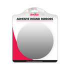 3 x Self Adhesive Mirrors Round Square Wave Shape 15cm x 15cm Bathroom Wall