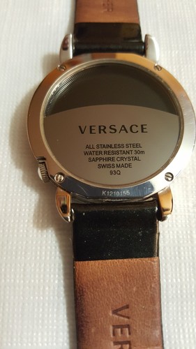 Versace Damenuhr Krios Edelstahl Mikrokugeln schwarz  - Bild 2 von 5