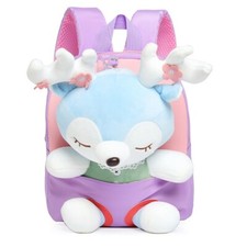 backpack CHILD Cartoon Plush Backpack Cute Children's Small Backpack