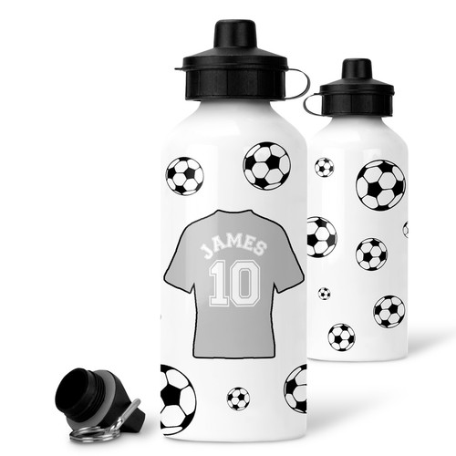Personalised Football Water Bottle | Football Gift | Personalised Kids Bottle - Picture 9 of 10