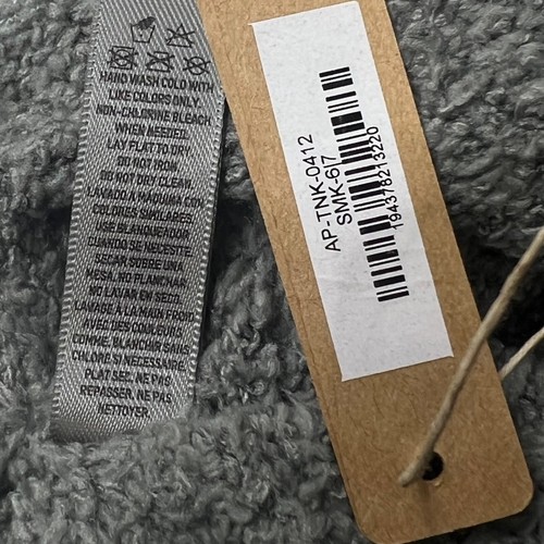 SKIMS Cozy Knit Tank Top Smoke Girls 6/7 - Picture 9 of 12