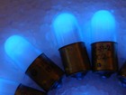 10pcs Blue Neon Light Bulb, Indicator