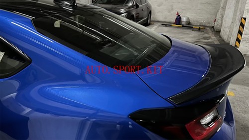 Fiberglass Unpainted Rear Trunk Spoiler Wing Lip for Subaru BRZ GR86 2021 - Picture 4 of 6