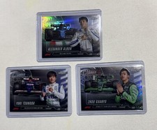 2024 Topps Chrome Formula 1 F1 Tsunoda, Albion, & Guanyu Camber Lot