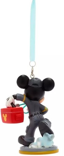 New Disney Store Mickey Mouse Sketchbook Hanging Ornament - Mickey EMT Paramedic - Picture 2 of 10