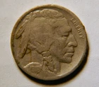 1918-D BUFFALO NICKEL ~ NICE BOLD DATE & HORN FINE! INV#2