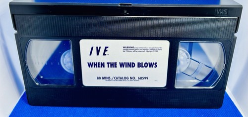 Movie When The Wind Blows- VHS• IVE Release •David Bowie Roger Waters Pink Floyd - Picture 6 of 10