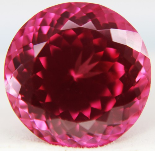 22-25 Ct Rhodolith Natur Granat Rund Himbeere Rosa Lose Edelstein 15x15 mm - Bild 5 von 6