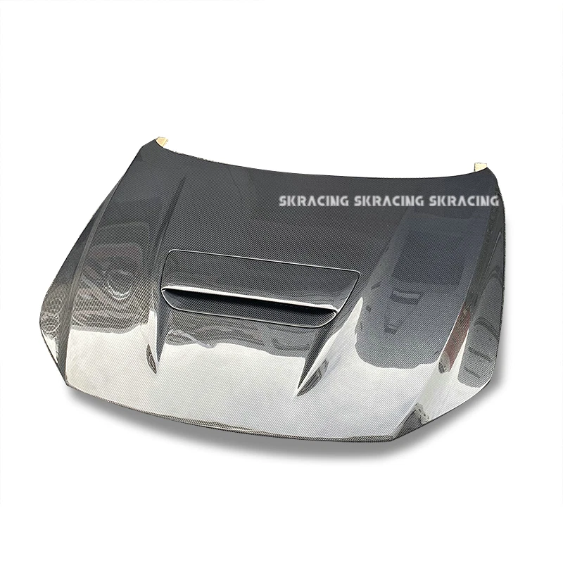 For Mazda 3 AXELA 2014-2019 Carbon Fiber Front Engine Hoods Bonnet Cover panels - Image 3 of 4