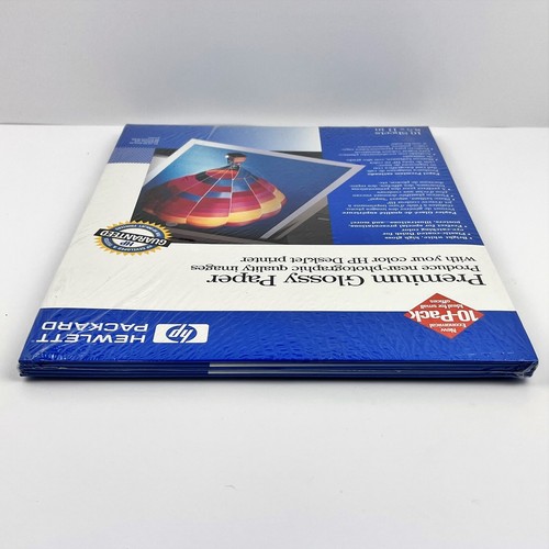 HP Premium Glossy Photo Paper C6979A 50 Sheets 10mil 8.5x11 Inkjet Printers NEW - Picture 8 of 9