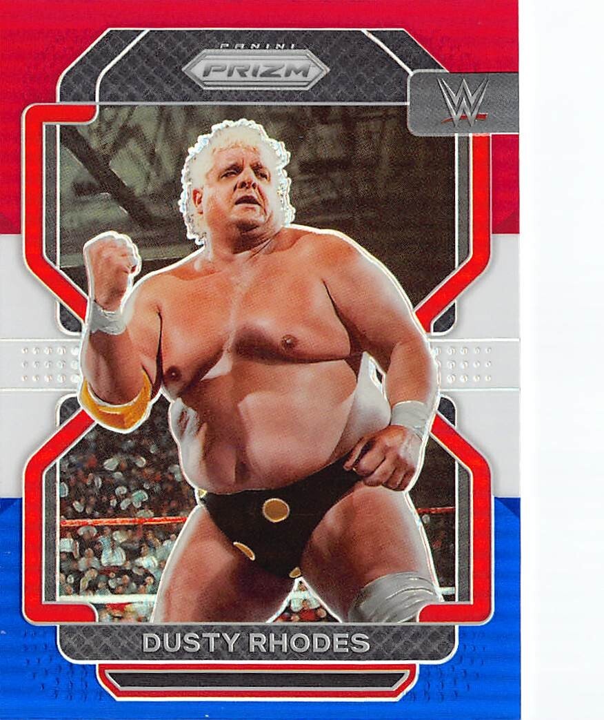 2022 Panini Prizm WWE Prizms Red White and Blue #175 Dusty