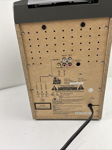 The Singing Machine Compact Disc Graphics Karaoke Machine SMG 138 120V Tested - Picture 8 of 12