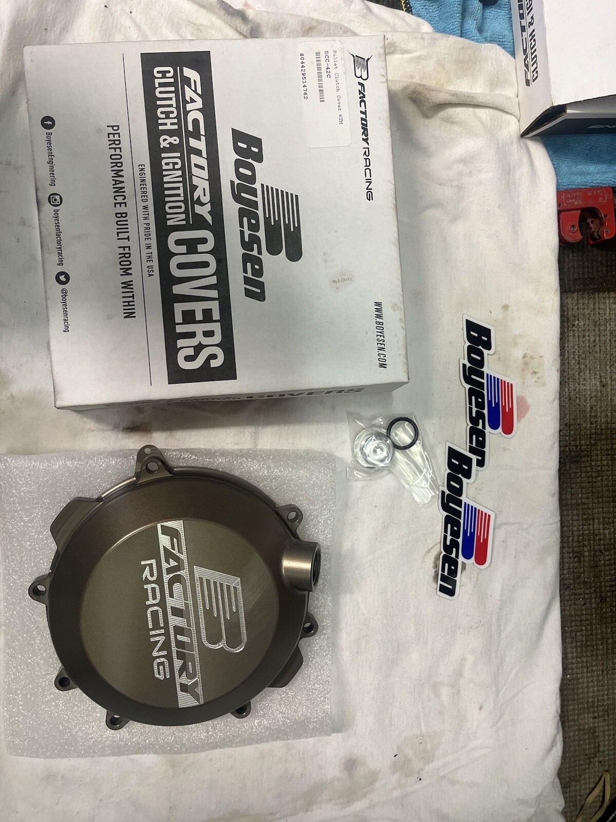Boyesen Ktm Billet Clutch Cover BCC42C eBay