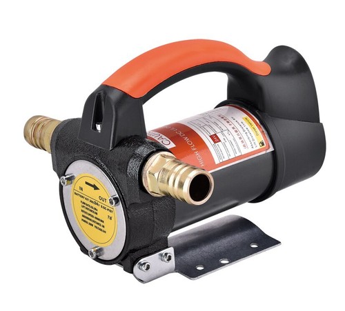 Diesel Fuel Pump 300w 50l/min Dc 12v 24v Self Priming Pump Electric Oil Transfer - Picture 2 of 19