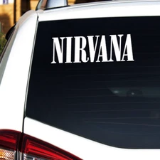 NIRVANA Decal/Sticker, SIZE, COLOR, DESIGN Wall Art, Laptop, Tablet, Kurt Cobain