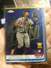 2019 Topps Chrome Update Ronald Acuna Jr. #81 Rookie Cup