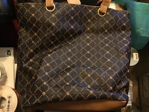 NEU mit Etikett - Gloria Vanderbilt Designer große Handtasche/Schultertasche/Reisetasche - Bild 3 von 7