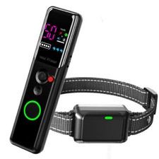 Rechargeable Electric Dog Shock Training Collar with Remote 1600FT