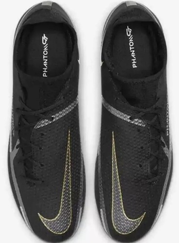Nike Men’s Size 13 Phantom GT2 Academy DF FG/MG DC0797-007 Black/ Dark Grey - Picture 6 of 6