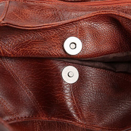 Damen Designer Leder Schultertasche große Kapazität Damen Handtasche Hobo Beuteltasche US ✧ - Bild 8 von 19
