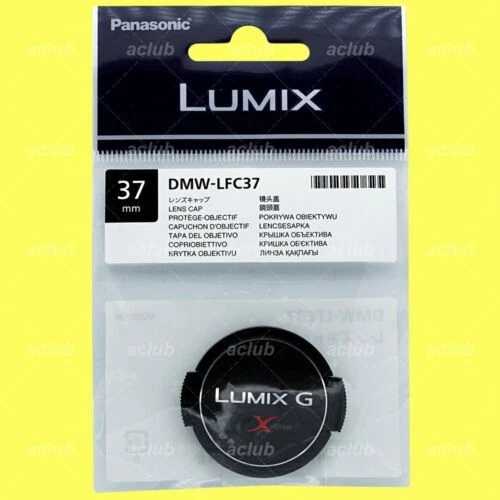 Panasonic Camera Lens Front Lens Caps 37 mm To Fit Lens Front Caps