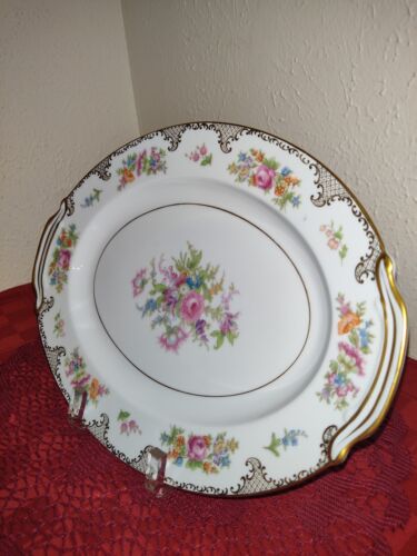 Noritake serving tray Made in Japan 11 7/8", Hand painted. - Picture 2 of 19
