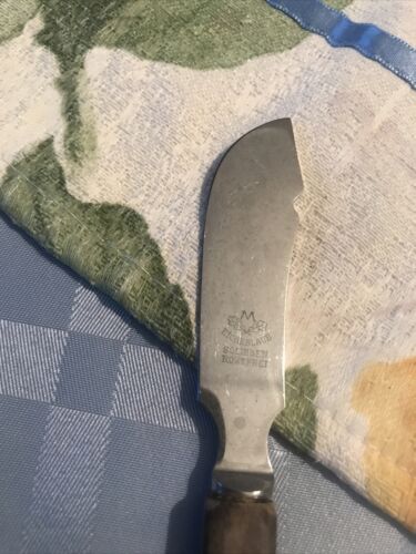 Altes EICHENLAUB Solingen Rostfrei Buttermesser, Ebenholz, ca. 16 cm l - Bild 2 von 5