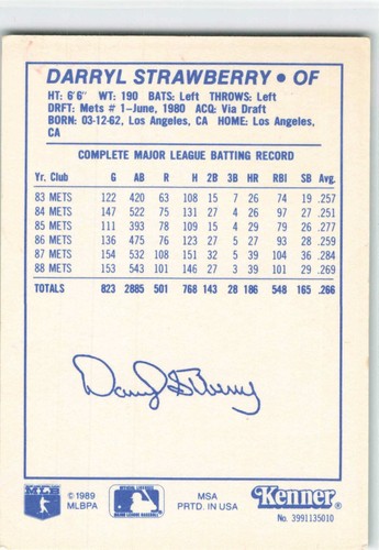 Darryl Strawberry MEGA SALE - You Pick - Base Set and Inserts - Mets - HOF - Picture 120 of 374