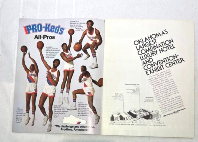 1976 Harlem Globetrotters 50th Anniversary Issue - Program