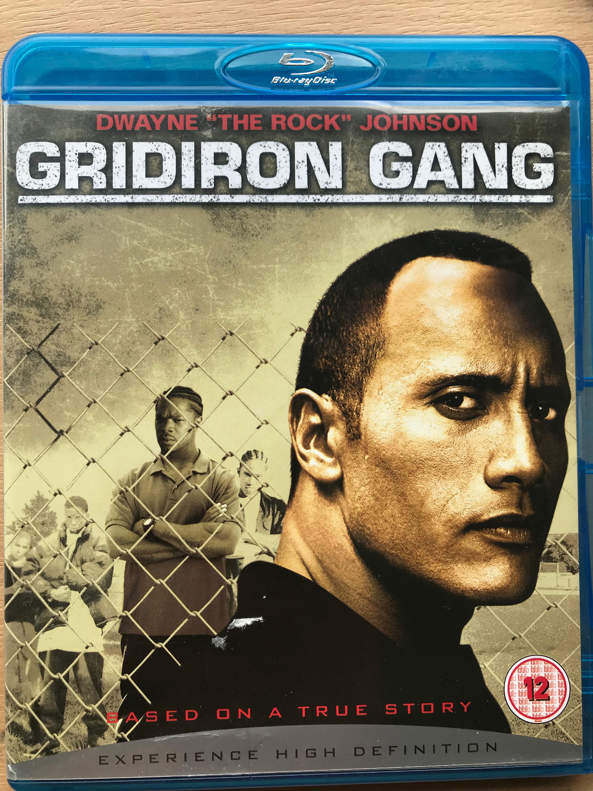 Gridiron Gang Blu-Ray 2006 Americano Fútbol Película Con / Dwayne La Roca