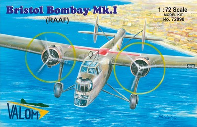 Valom 1//72 Bristol Type 130 Bombay plastic kit