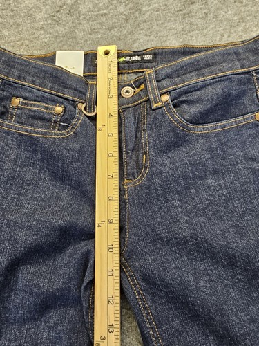 DKNY JEANS Womens Size 2 Dark Wash Slight Low Rise Slight Bootcut East Village - Picture 9 of 10