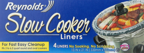 Slow Cooker Liners, Regular (Fits 3-8 Quarts), 4 Count - Picture 9 of 12