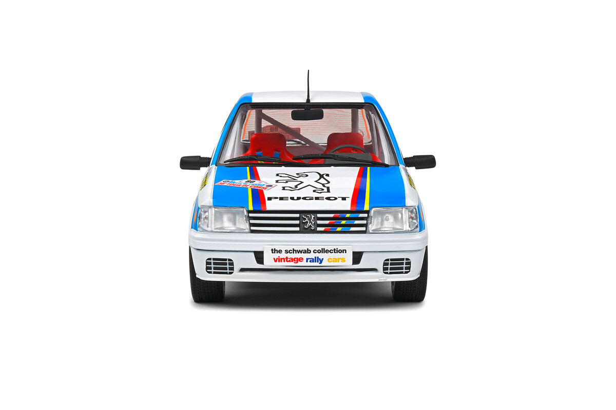 Solido S1801716 Peugeot 205 Rallye 1.9L weiß 118