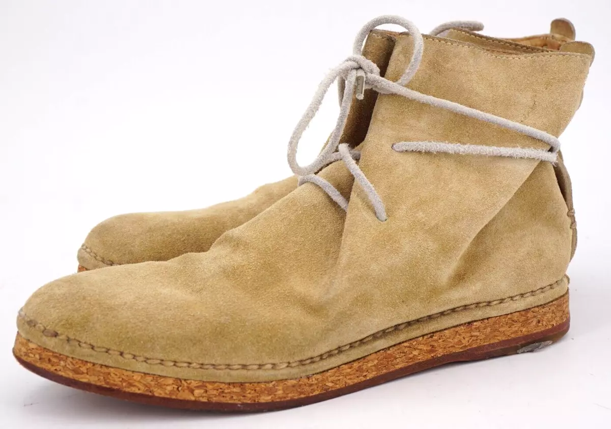 $600 | FEIT x TOOGOOD HAND SEWN CHUKKA BOOT EU 36 SIZE 6 ENGLISH