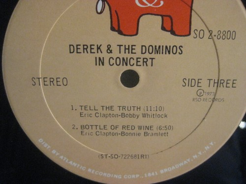 Derek & and the Dominos Live In Concert original vinyl 2LP: :EX/EX/EX - Picture 6 of 10