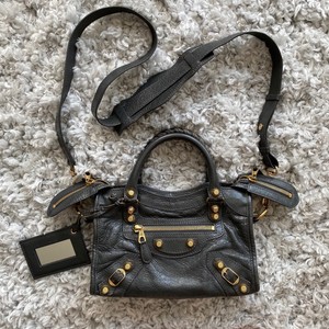 balenciaga city mini gray