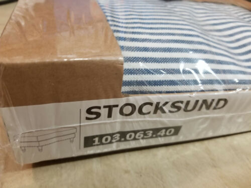 IKEA Stocksund Footstool COVER Ottoman SLIPCOVER Ljungen HOVSTEN Remvallen - Picture 19 of 23