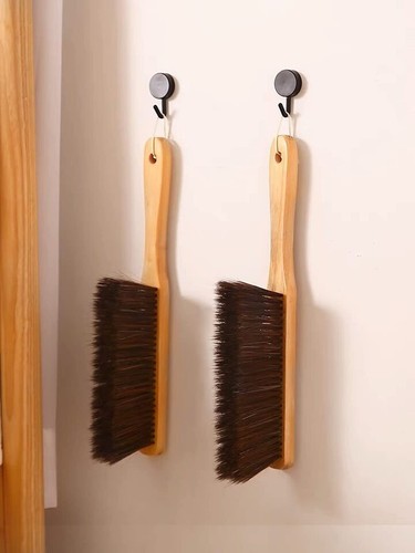 Wooden Handle Brush Hand Broom Household Cleaning Brush Soft Bristles Dusting Br - Picture 5 of 6