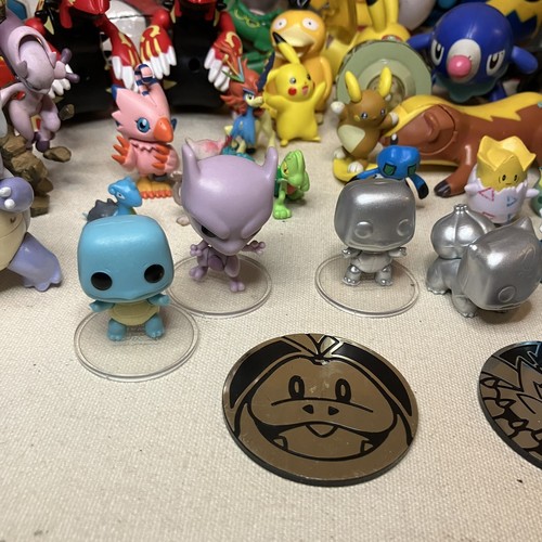 Big Pokemon Figures Toys Balls PVC Collectible Mini Figurines Tomy Mixed Lot - Picture 9 of 15