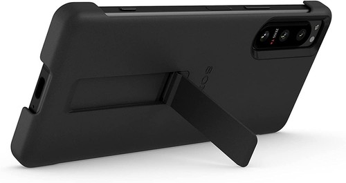 Sony Style Cover mit Ständer für Xperia 5 IV - Schwarz - XQZCBCQB.ROW - Bild 2 von 6