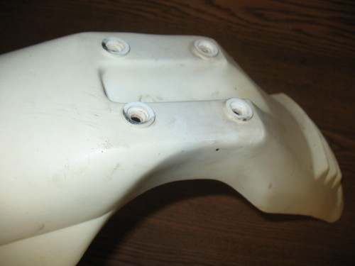1983 TT600 WHITE FRONT FENDER (READ NOTES) YAMAHA TT XT 125 350 500 600 - Bild 5 von 14