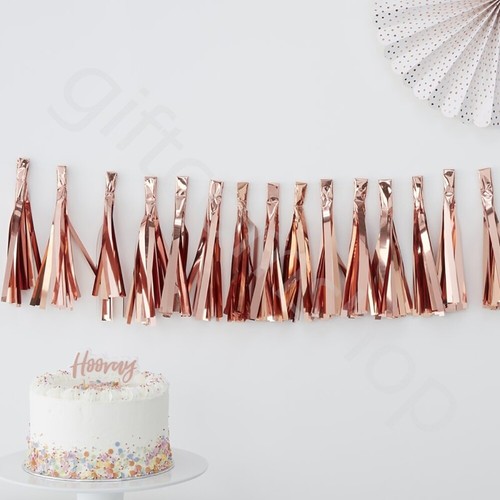 Team Bride Rose Gold Vintage Hen Night Party Banner Bunting Decorations Supplies - Picture 6 of 9