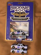 3 RACING CHAMPIONS 1/64 SCALE INAUGURAL BRICKYARD 400 DIE CAST COLLECTABLE 1 New