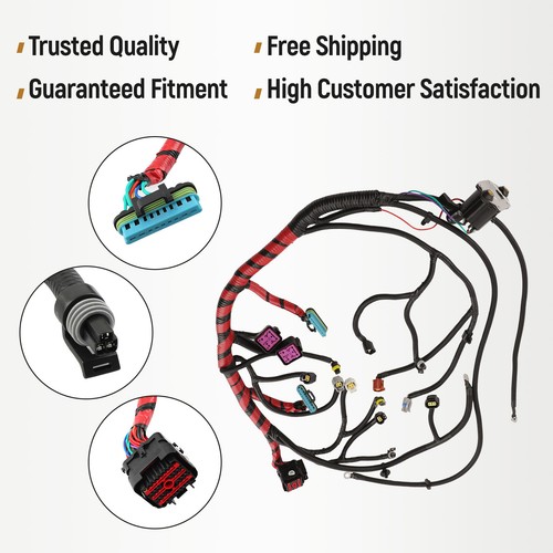 Kit de arnés de cableado de motor para Ford Super Duty F-250 F-350 F-450 7,3 L 2000-2001 - Imagen 3 de 9